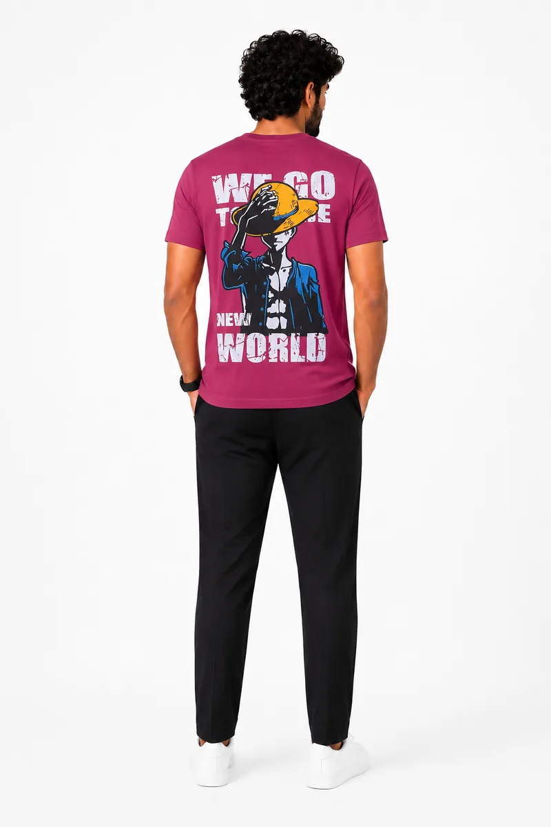 DOWN SHOLDER T-SHIRT